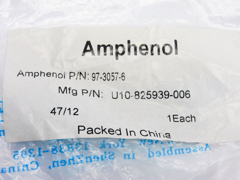 AMPHENOL 97-3057-6 U10-825939-006 NSMP