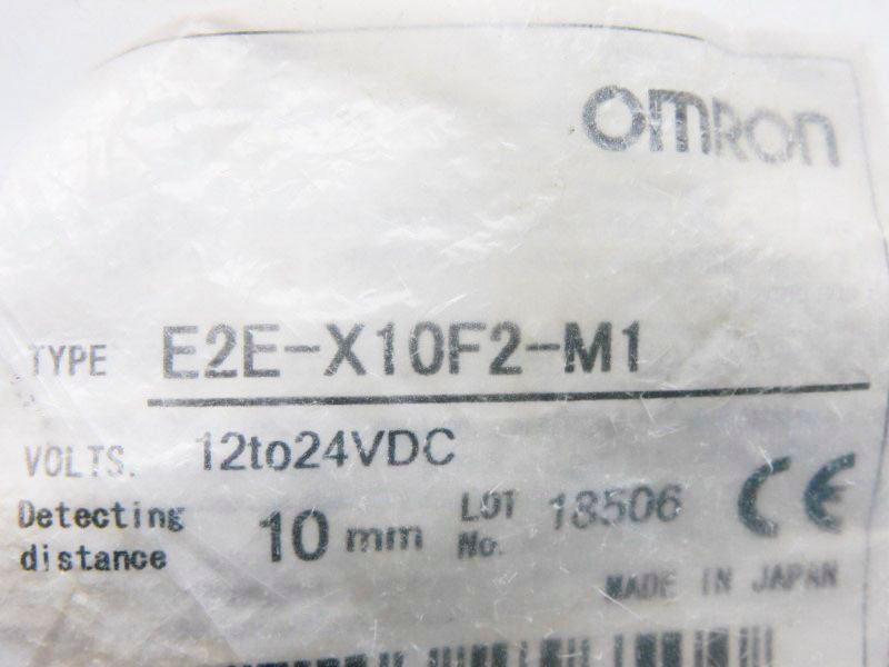OMRON E2E-X10F2-M1 12-24VDC 10MM NSMP