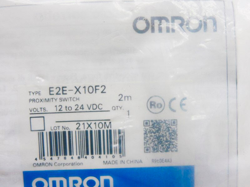 OMRON E2E-X10F2 12-24VDC 2M NSMP