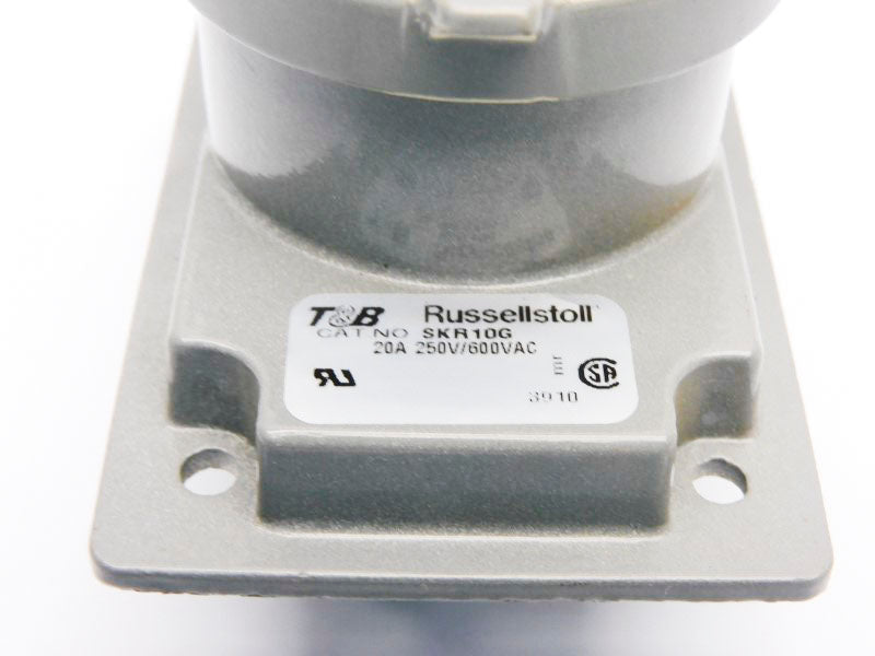 THOMAS&BETTS SKR10G 600VAC 20A UNMP