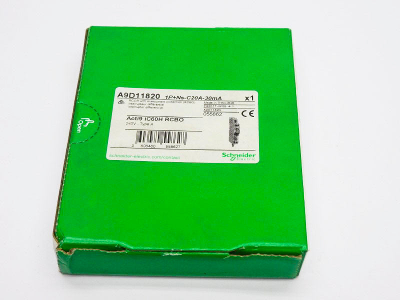 SCHNEIDER ELECTRIC A9D11820 240V 20A NSMP