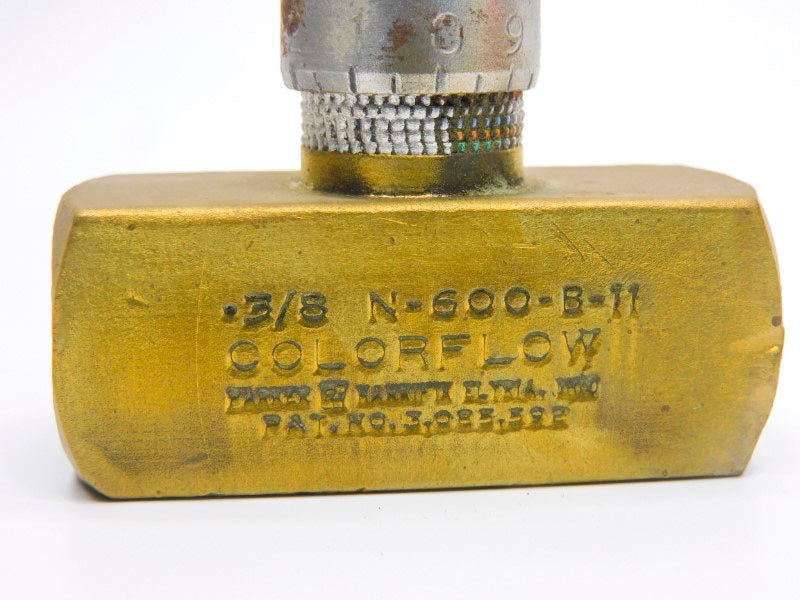 PARKER N-600-B-11 3/8" UNMP