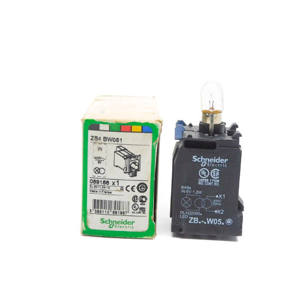 SCHNEIDER ELECTRIC ZB4BW051 400V (AS PICTURED) NSMP