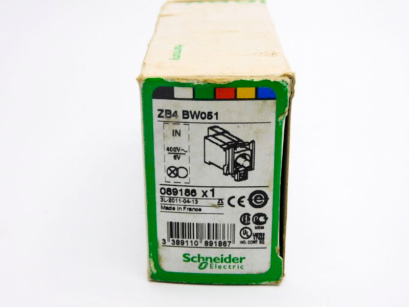 SCHNEIDER ELECTRIC ZB4BW051 400V (AS PICTURED) NSMP