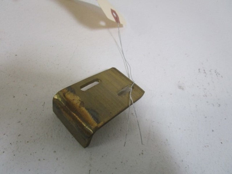 BRACKET PLATE 90 DEGREE BEND BRASS 2-3/8" IN. LONG 1-1/2"  NSNP