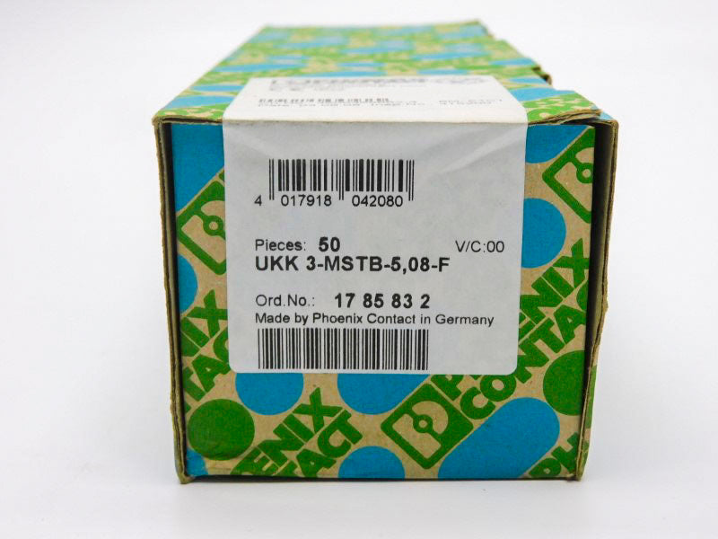 PHOENIX CONTACT UKK3-MSTB-5.08-F 1785832 (PKG OF 50) NSFS