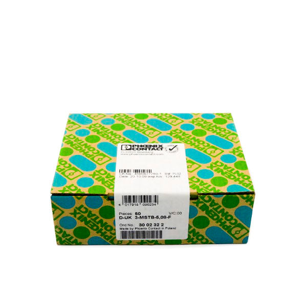 PHOENIX CONTACT D-UK3-MSTB-5.08-F 3002322 (PKG OF 50) NSFS
