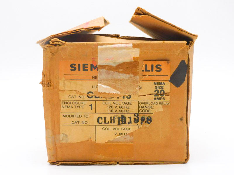 SIEMENS-ALLIS CLHB113S80 110/120V 20A NSMP