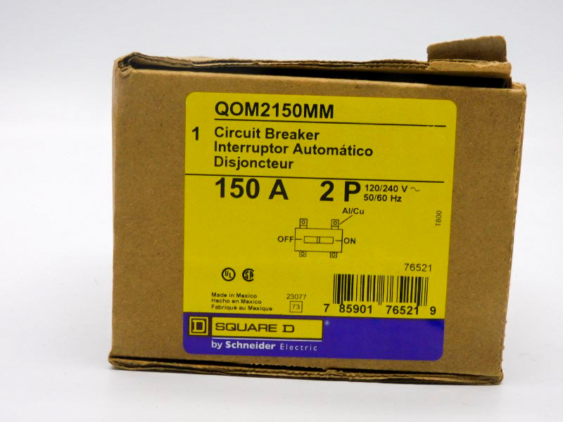 SQUARE D QOM2150MM 120/240V 150A NSFS