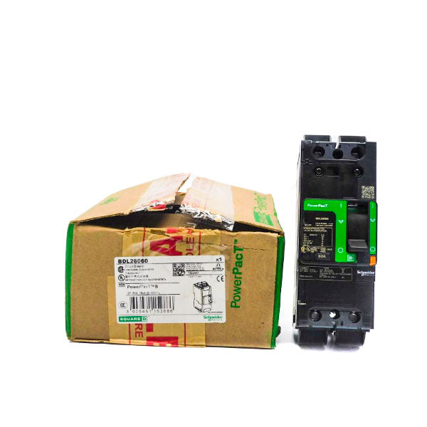 SQUARE D BDL26060 480V 60A (GREEN) NSMP
