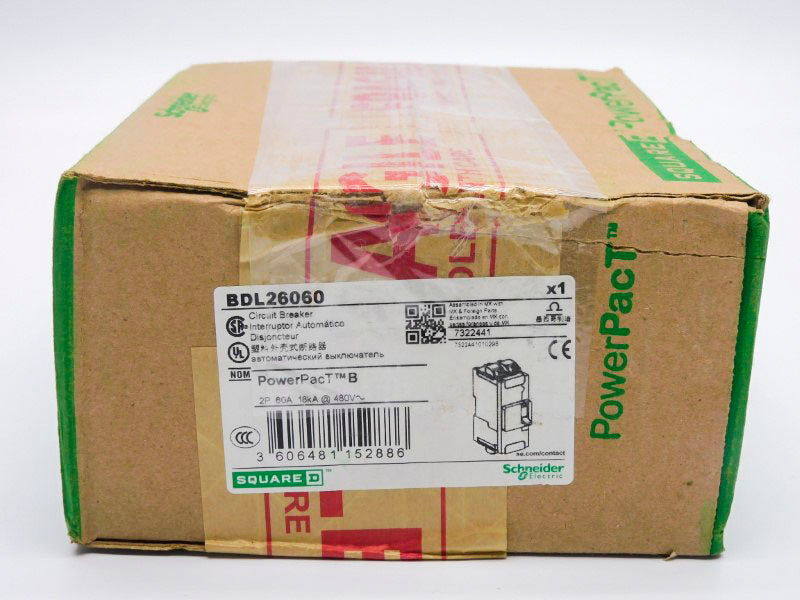 SQUARE D BDL26060 480V 60A (GREEN) NSMP