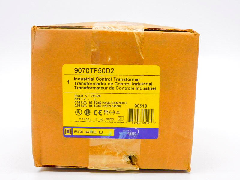 SQUARE D 9070TF50D2 240/480V NSFS