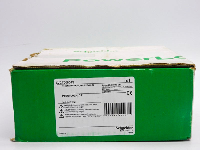 SCHNEIDER ELECTRIC LVCT00804S 0.333VAC 800A NSMP