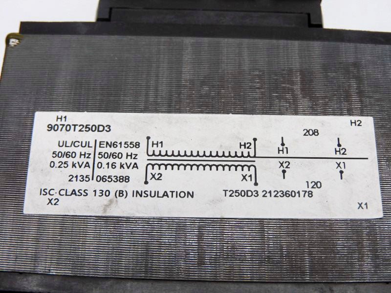 SQUARE D 9070T250D3 208V NSNP