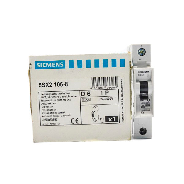 SIEMENS 5SX2106-8 400V 6A NSMP