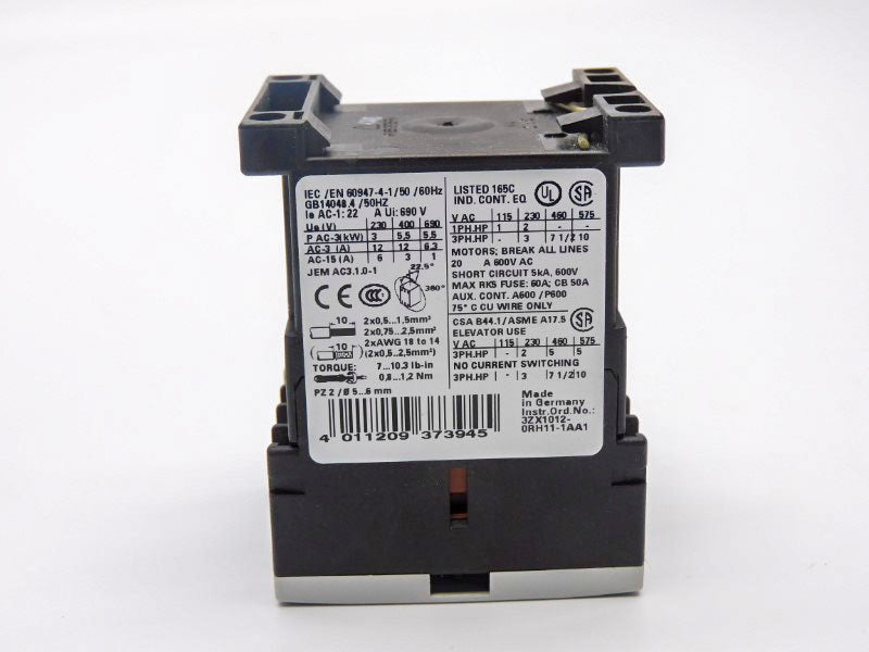 SIEMENS 3RT1317-1BB40 24VDC 22A NSNP
