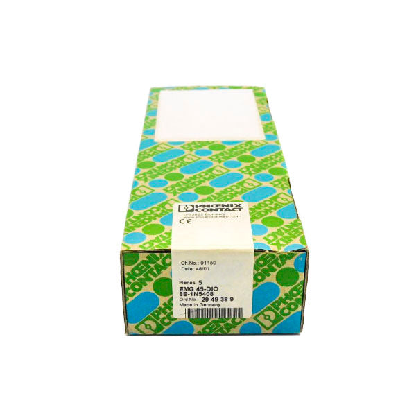 PHOENIX CONTACT EMG45-DIO-8E-1N5408 2949389 (PKG OF 5) NSFS