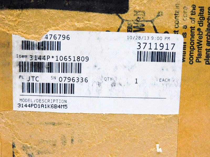 ROSEMOUNT 3144PD1A1K6B4M5 12.0-42.4VDC 100-350'F NSMP
