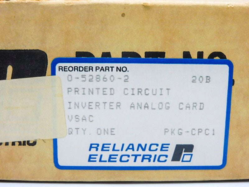RELIANCE ELECTRIC 0-52860-2 NSMP