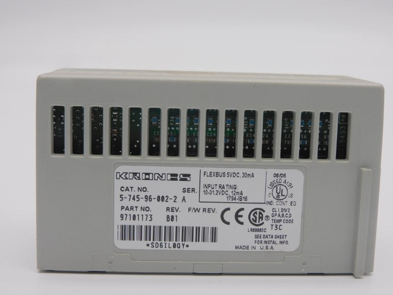 KRONES 5-745-96-002-2 SER. A 24VDC NSNP