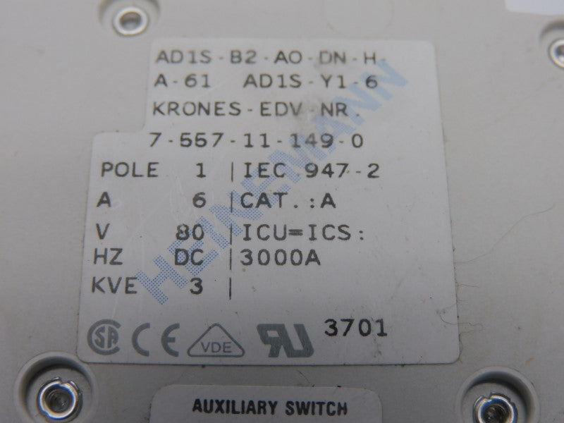 HEINEMANN ADIS-B2-AO-DN-H-A-61 80V 6A NSNP