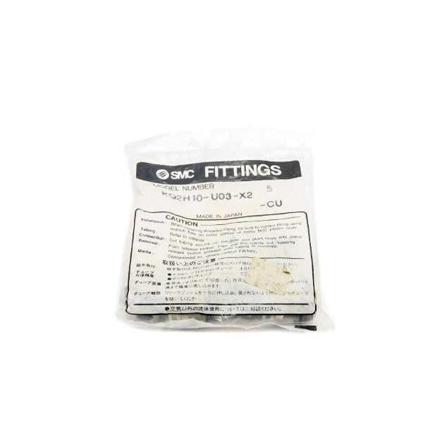 SMC KQ2H10-U03-X2-CU (PKG OF 5) NSMP