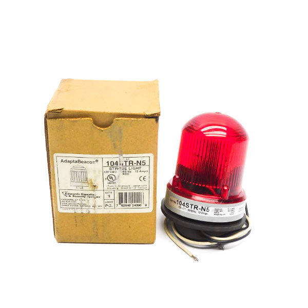 EDWARDS SIGNALING 104STR-N5 120VAC .12A NSMP