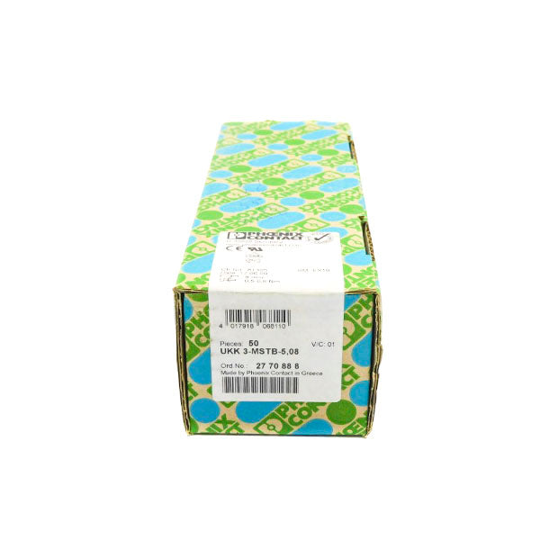 PHOENIX CONTACT UKK3-MSTB-5.08 2770888 (PKG OF 50) NSFS