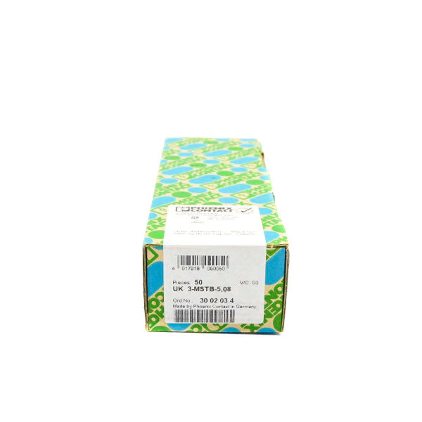 PHOENIX CONTACT UK3-MSTB-5.08 3002034 300V 20A (PKG OF 50) NSFS