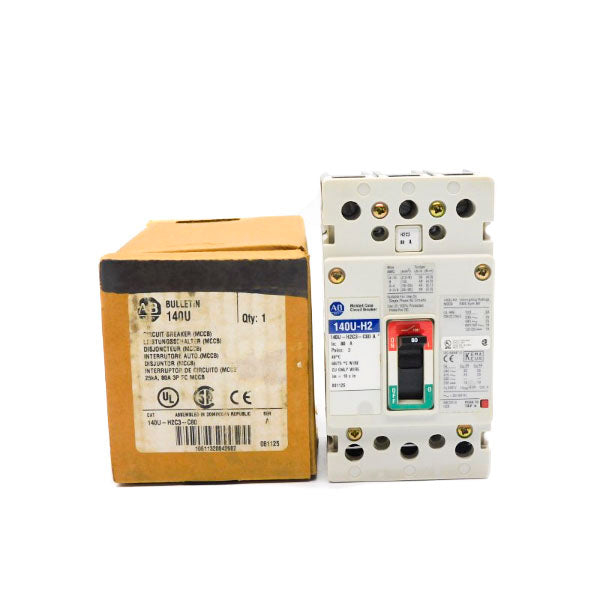ALLEN BRADLEY 140U-H2C3-C80 SER. A 480V 80A (BR/WH) NSMP