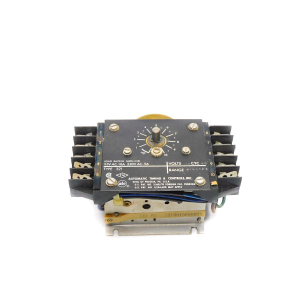 ATC 321B014A08B1XX 120V 5A 1-10M (NO KNOB) UNMP