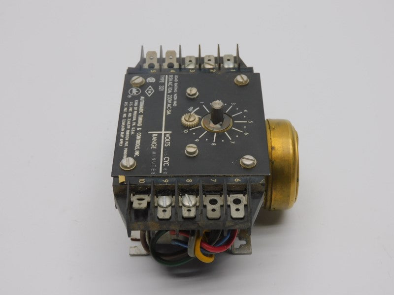 ATC 321B014A08B1XX 120V 5A 1-10M (NO KNOB) UNMP