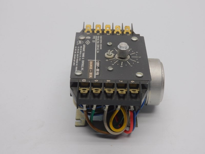 ATC 321B014A08H1XX 120V 5A 1-10M (NO KNOB) UNMP