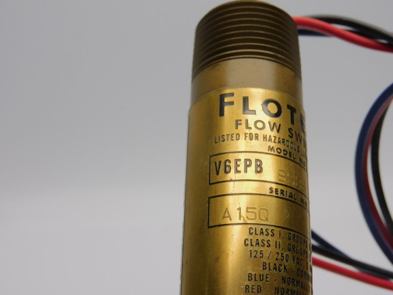 FLOTECT V6EPBSS3S 125/250VAC 5A NSNP