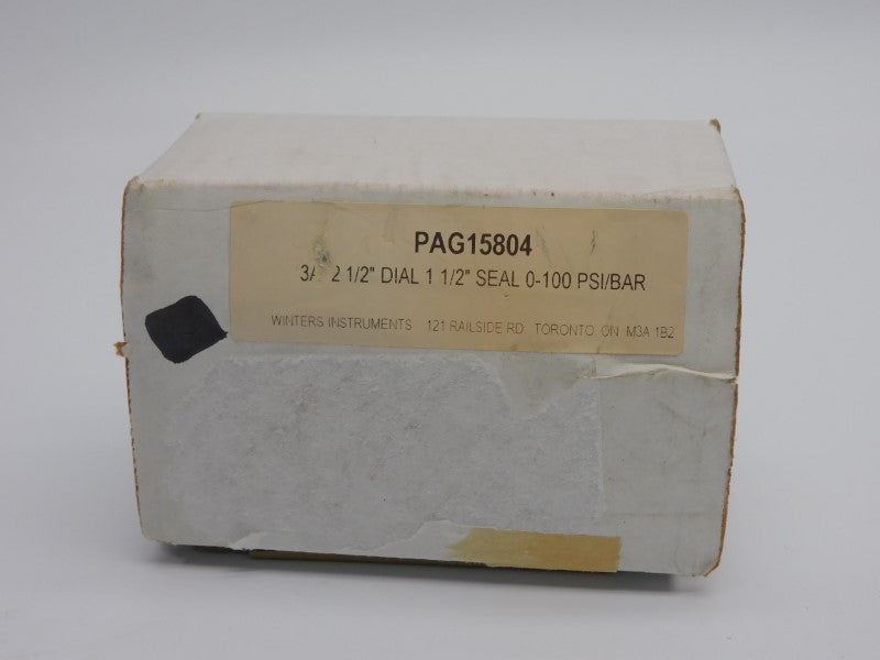 WINTERS PAG15804 0-100PSI NSMP