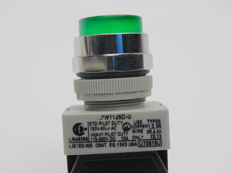 IDEC APW1126D-G 600VAC 10A NSMP