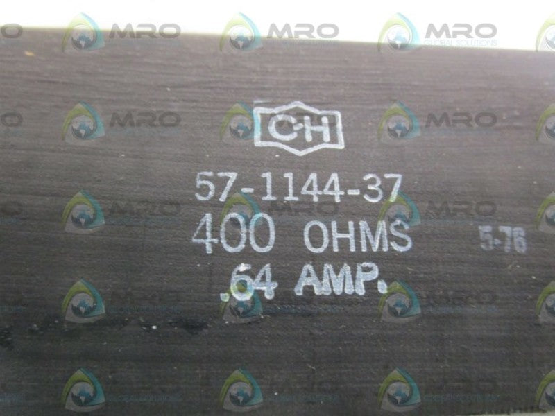 CUTLER-HAMMER 400OHMS .64AMP. 57-1144-37  NSNP