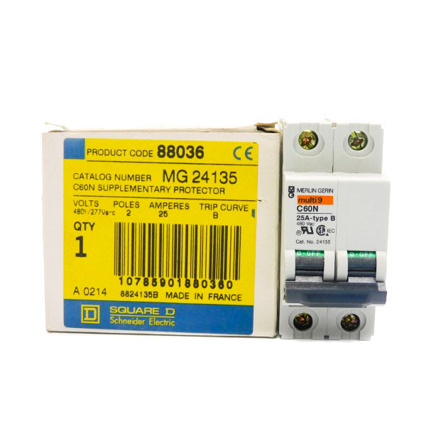 SQUARE D MG24135 277VAC 25A NSMP