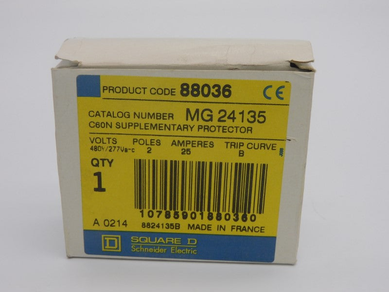 SQUARE D MG24135 277VAC 25A NSMP