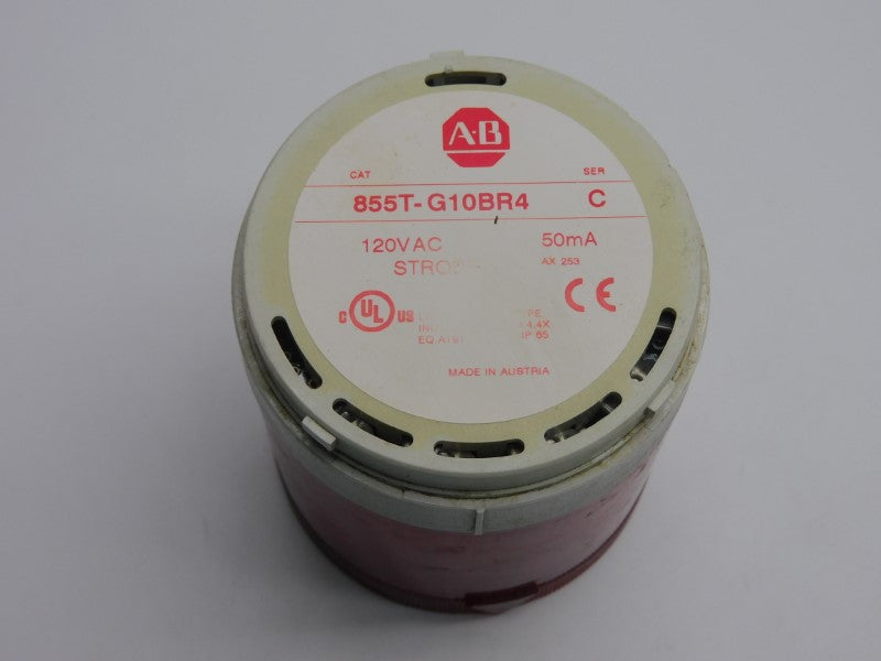 ALLEN BRADLEY 855T-G10BR4 SER. C 120VAC UNMP