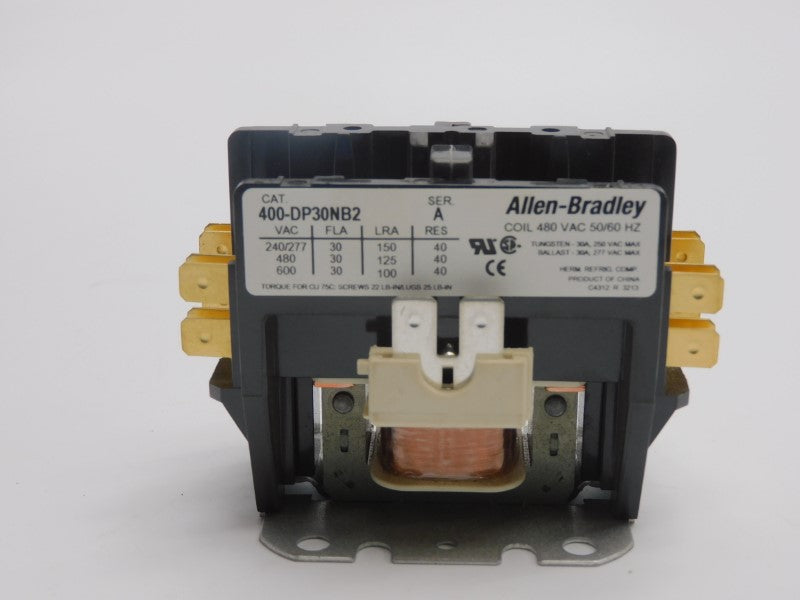 ALLEN BRADLEY 400-DP30NB2 SER. A 480V 30A (WH) NSMP