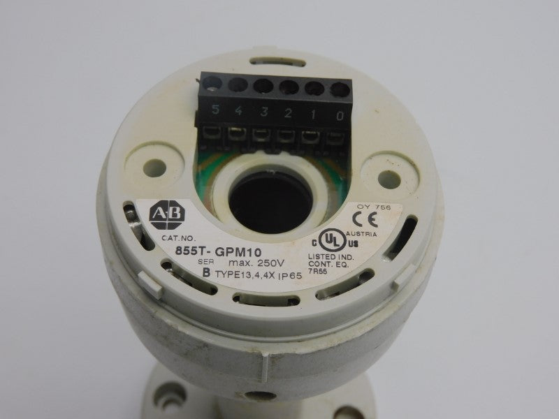 ALLEN BRADLEY 855T-GPM10 SER. B 250V UNMP