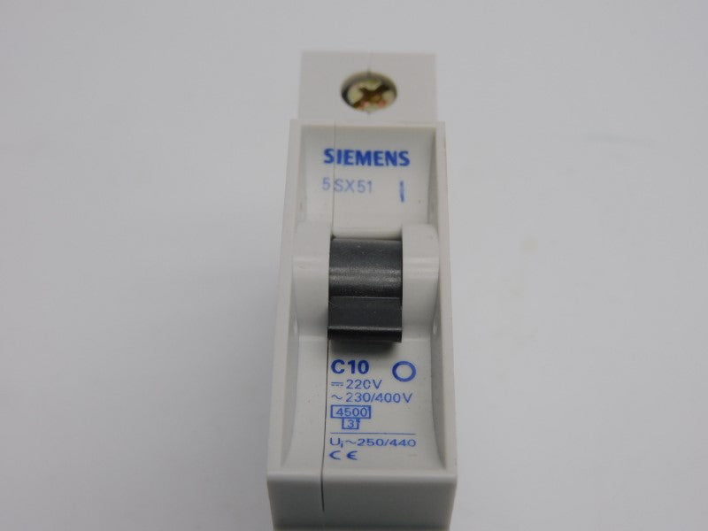 SIEMENS 5SX51-C10 400V 10A NSNP