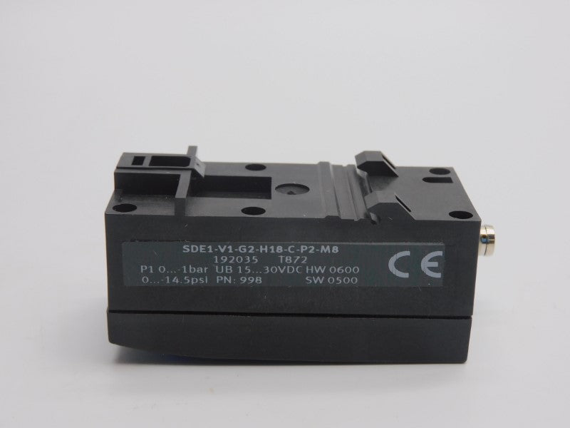 FESTO SDE1-V1-G2-H18-C-P2-M8 192035 15-30VDC 0-14.5PSI NSMP