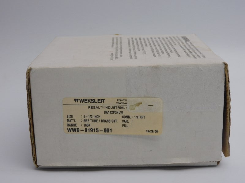 WEKSLER BA142PG4LW 160PSI NSMP