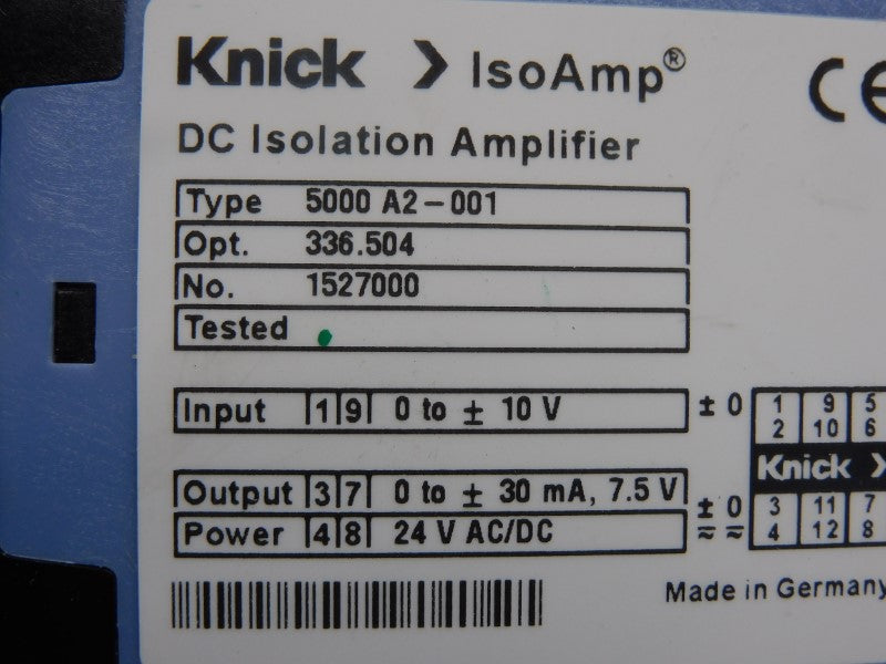 KNICK 5000A2-001 24VAC/DC NSMP