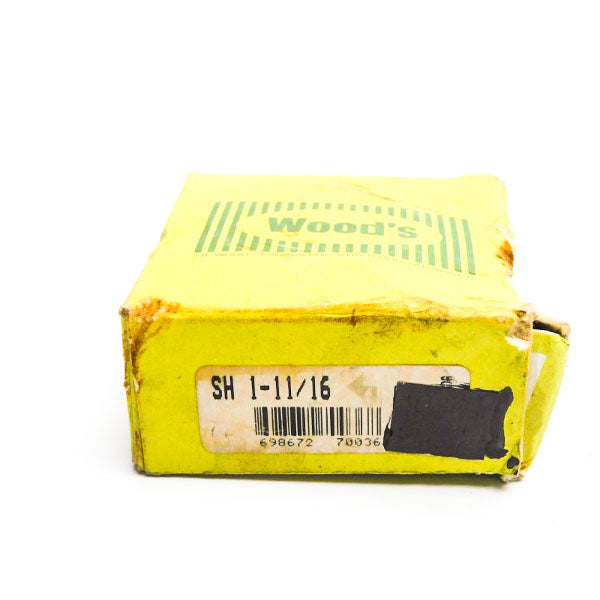 TB WOOD'S SH 1-11/16" NSFS