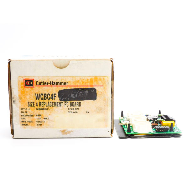 CUTLER HAMMER WCBC4F D.001 120V NSMP
