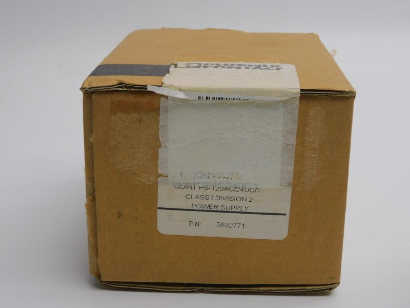 PHOENIX CONTACT QUINTPS-120AC/24DC/1 5602771 120VAC 1A NSMP