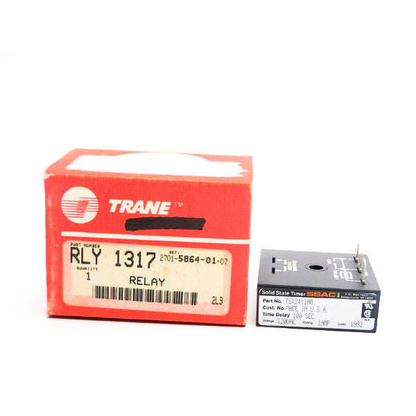 TRANE RLY1317 TSX241100 120VAC 1A 100S NSMP